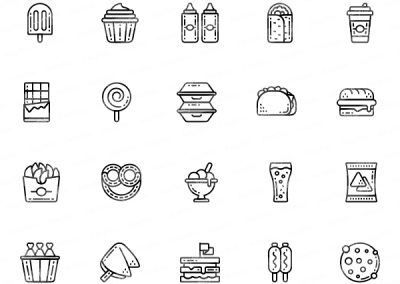 preview-fast-food-outline